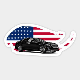 CTSV USA Print Sticker